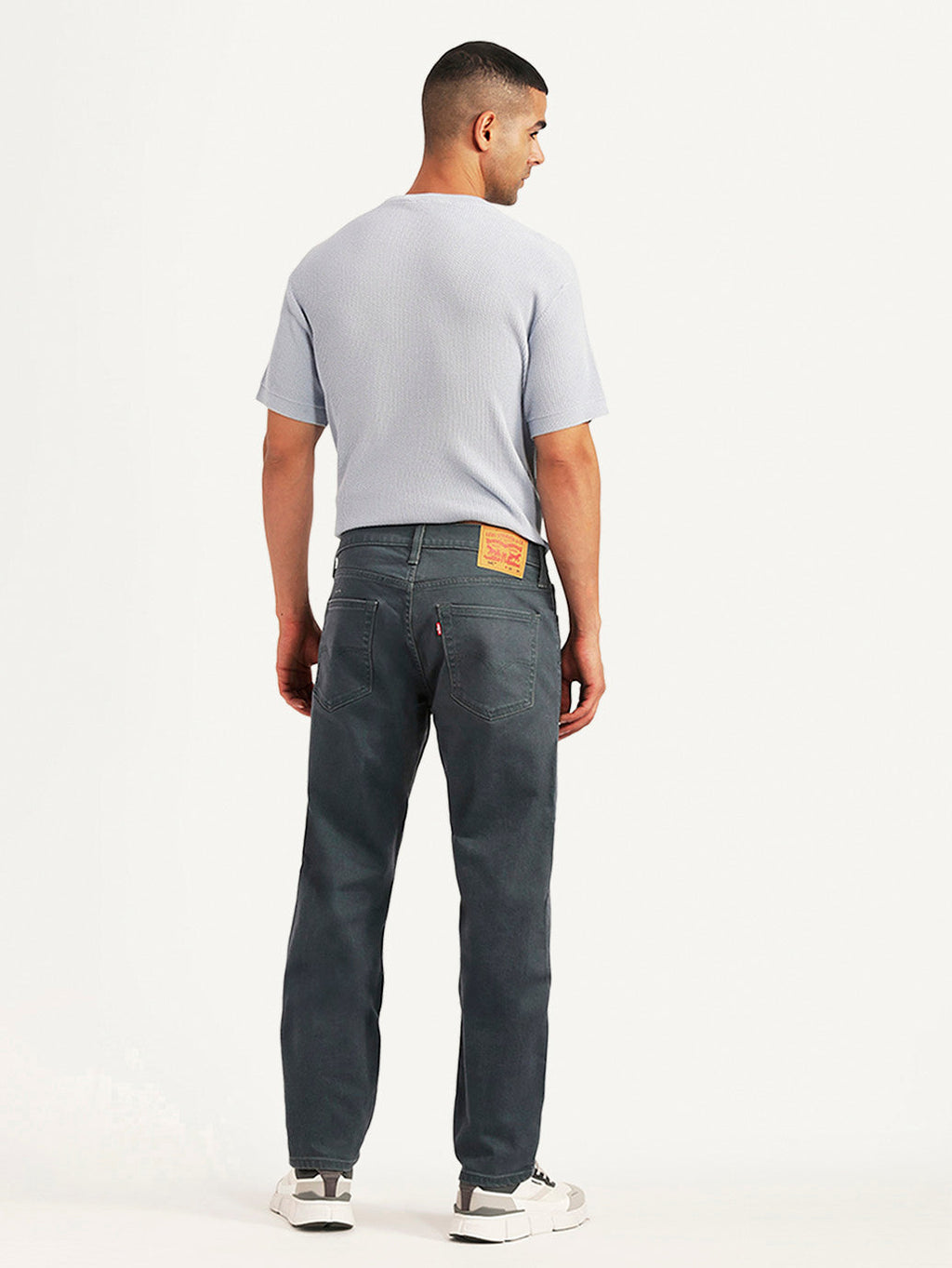 Men's 541 Grey Athletic Tapered Fit Mid Rise Jeans