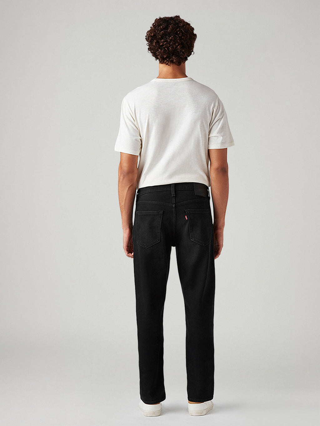 Men's 541 Black Athletic Tapered Fit Mid Rise Jeans