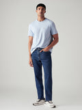 Men's 541 Blue Athletic Tapered Fit Mid Rise Jeans