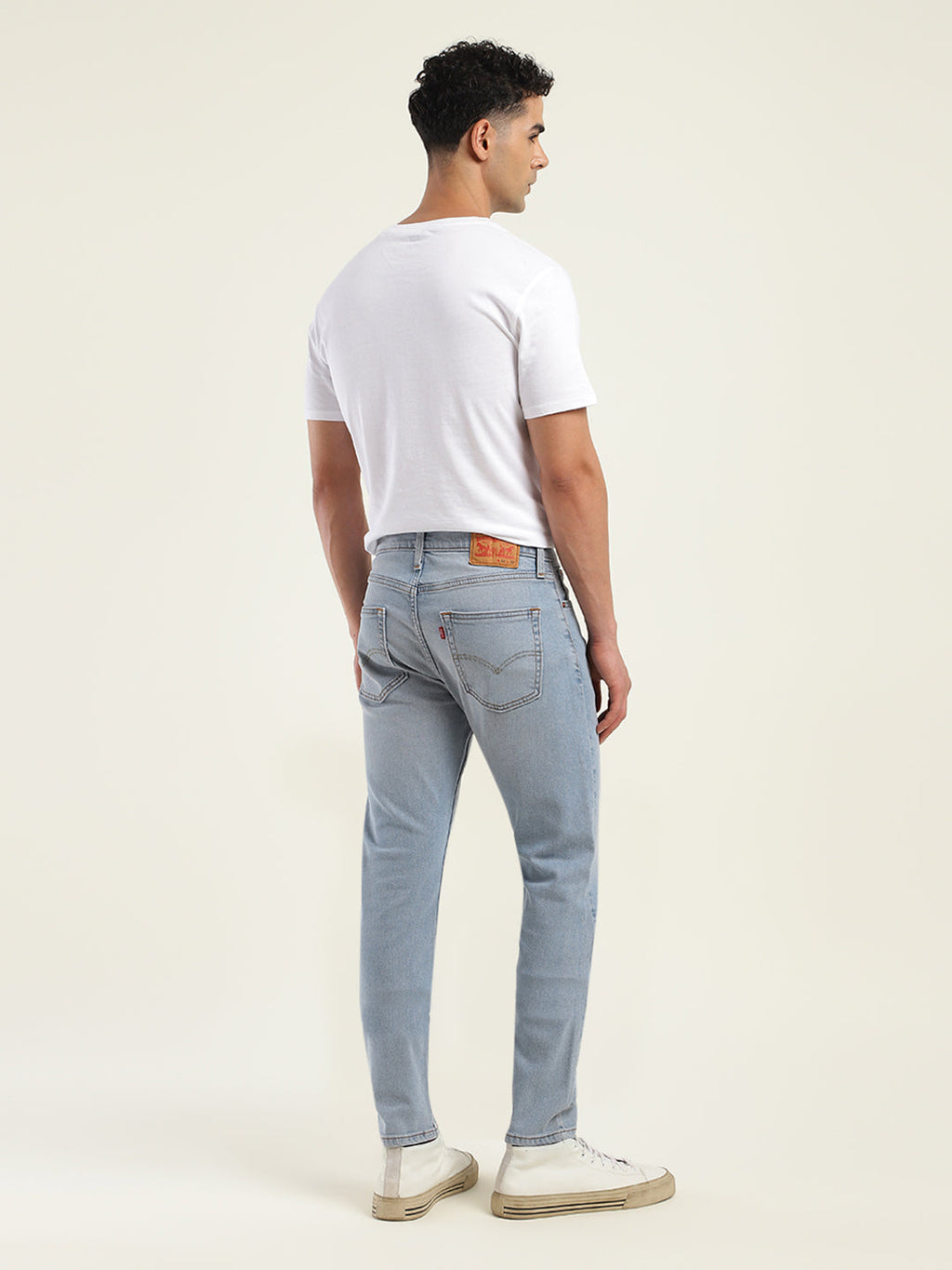 Men's 512 Blue Slim Tapered Fit Mid Rise Jeans