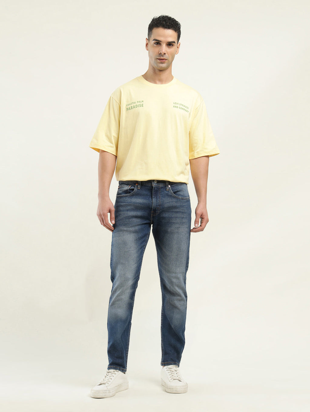 Men's 512 Indigo Slim Tapered Fit Mid Rise Jeans