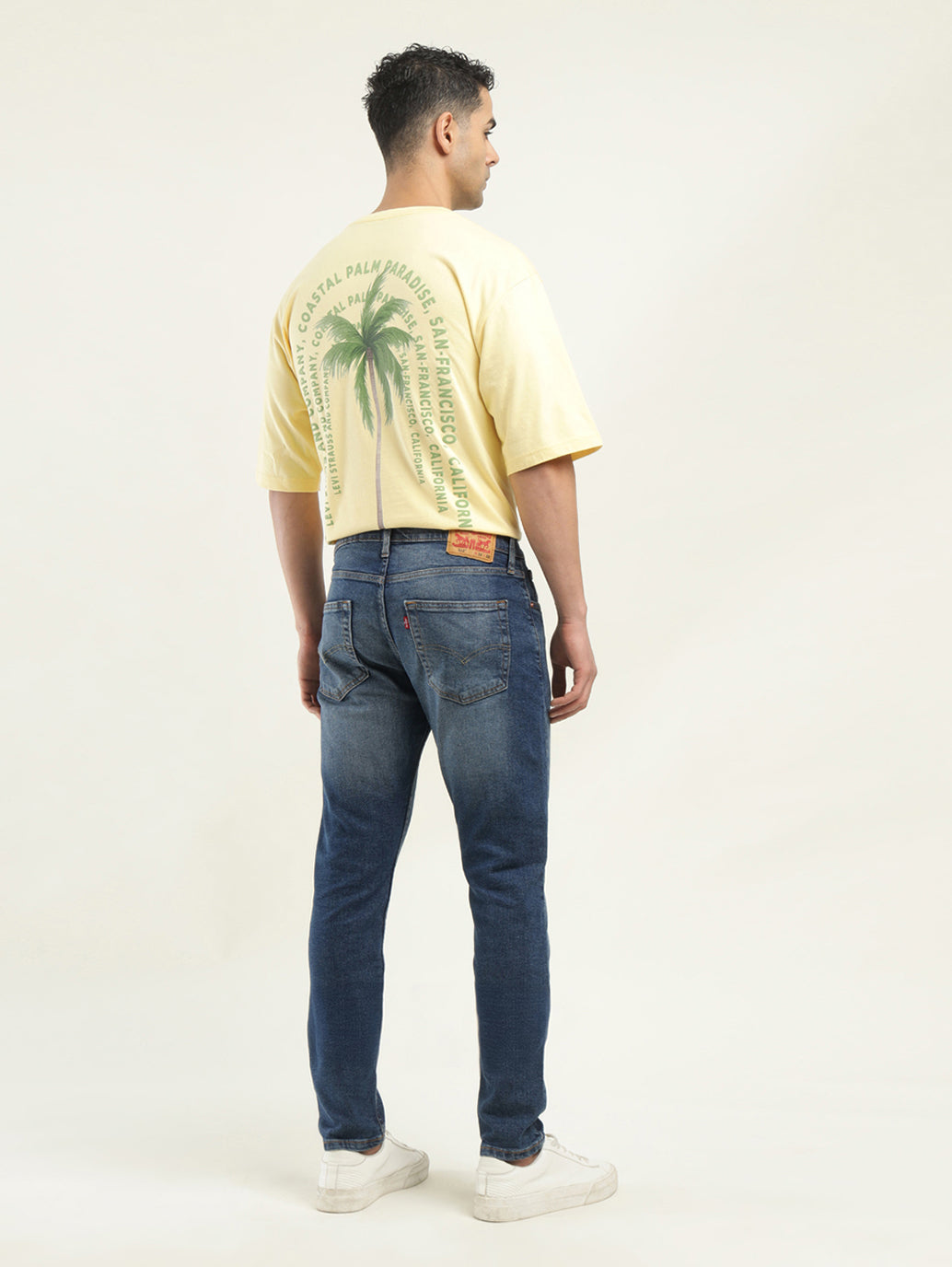 Men's 512 Indigo Slim Tapered Fit Mid Rise Jeans