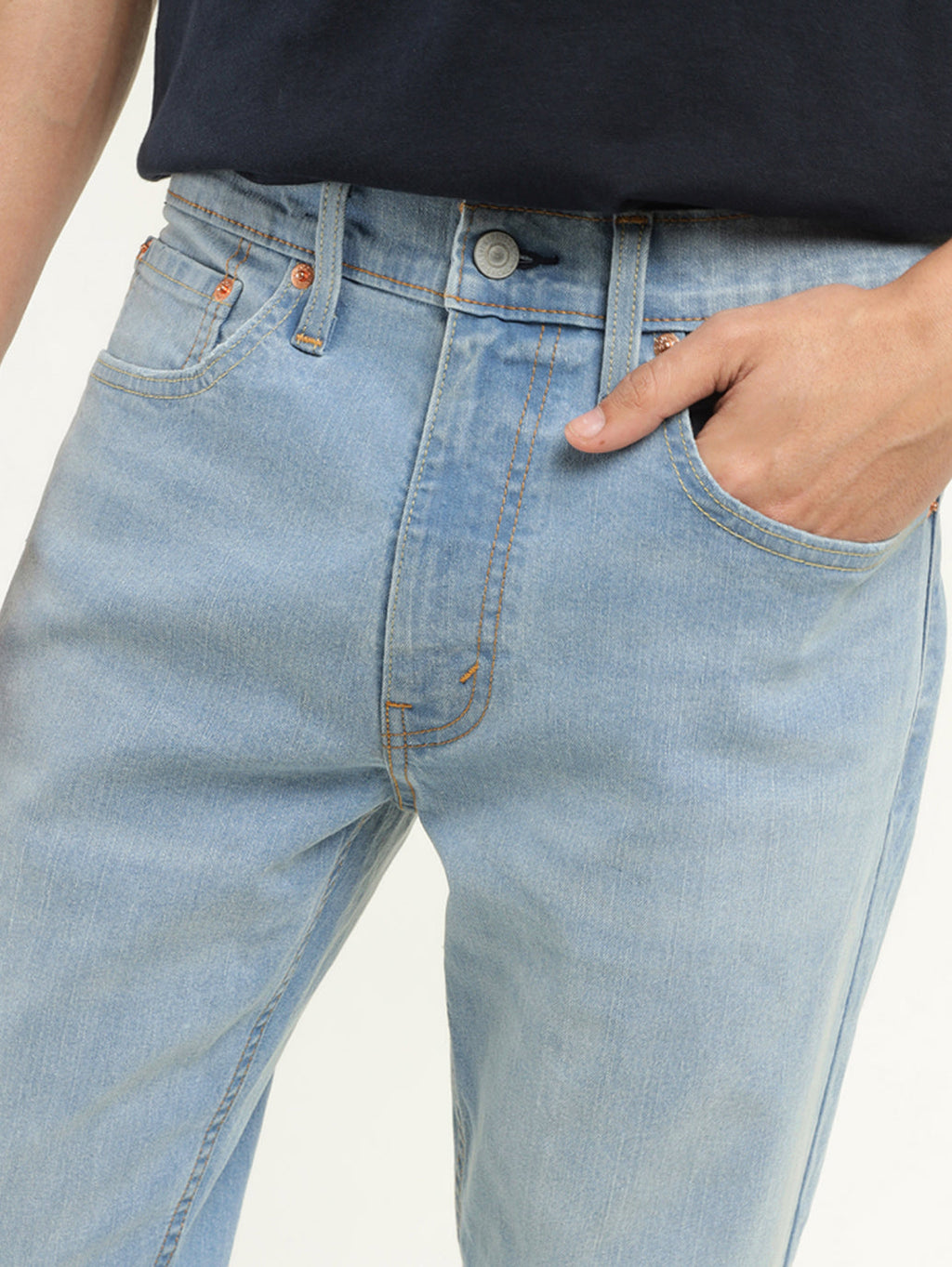 Men's 512 Indigo Slim Tapered Fit Mid Rise Jeans