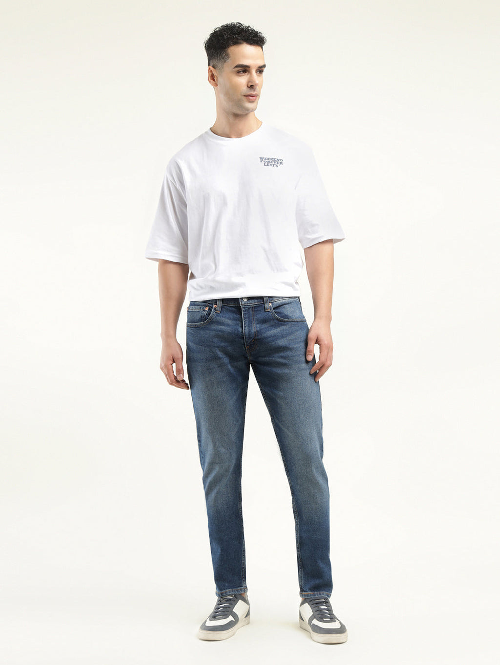 Men's 512 Indigo Slim Tapered Fit Mid Rise Jeans