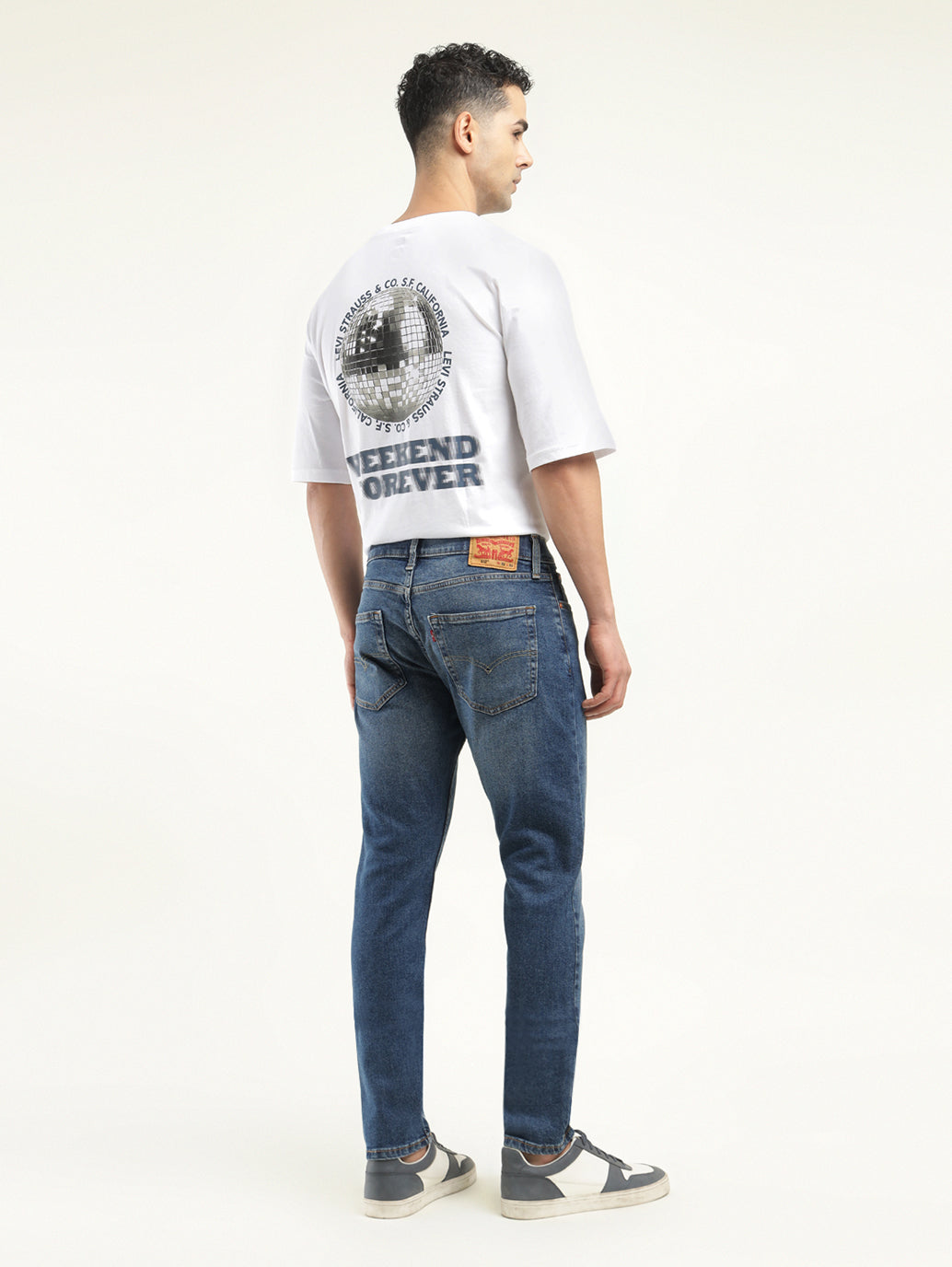 Men's 512 Indigo Slim Tapered Fit Mid Rise Jeans