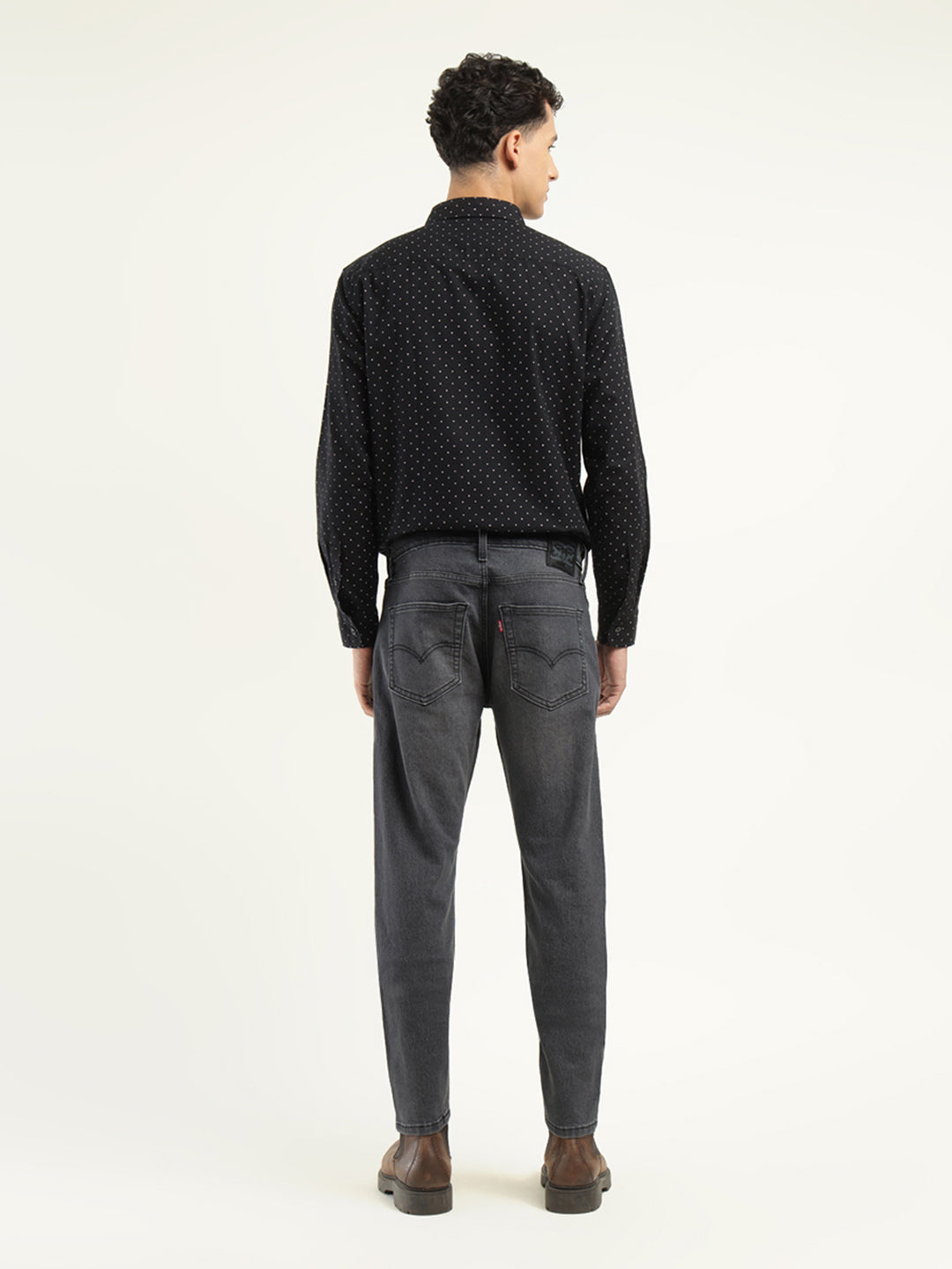 Men's 512 Black Slim Tapered Fit Mid Rise Jeans