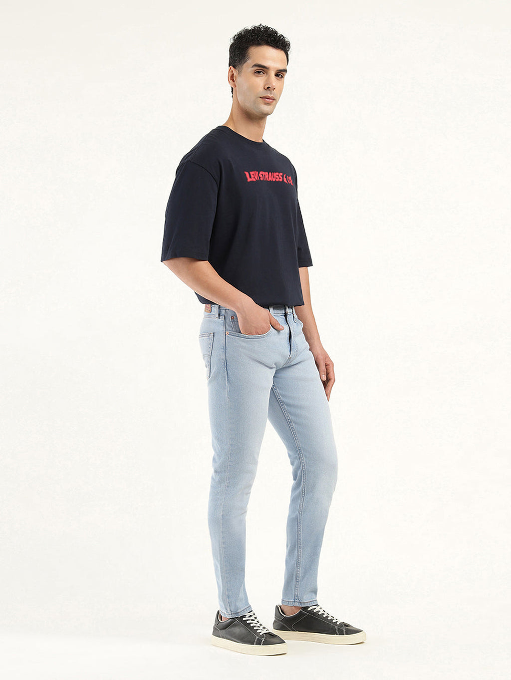 Men's 512 Indigo Slim Tapered Fit Mid Rise Jeans