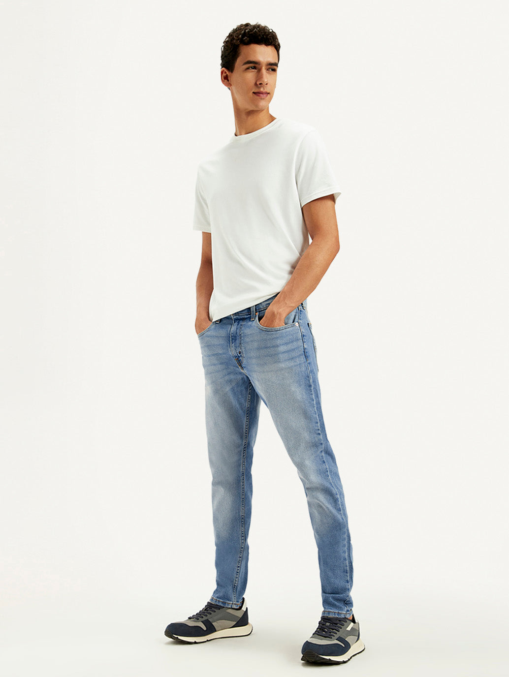 Men's 512 Indigo Slim Tapered Fit Mid Rise Jeans