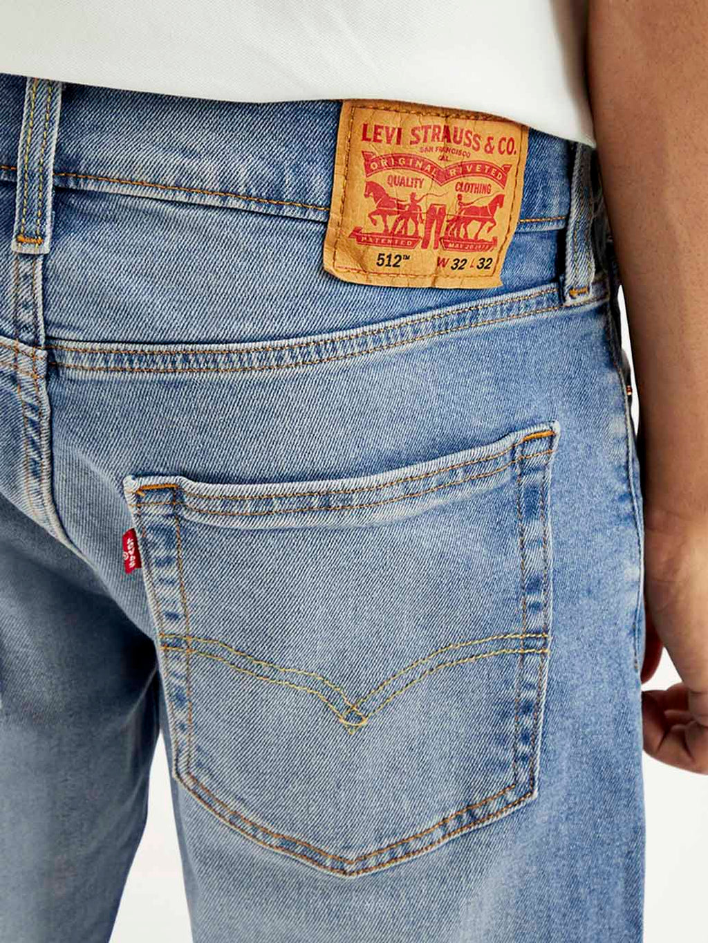Men's 512 Indigo Slim Tapered Fit Mid Rise Jeans
