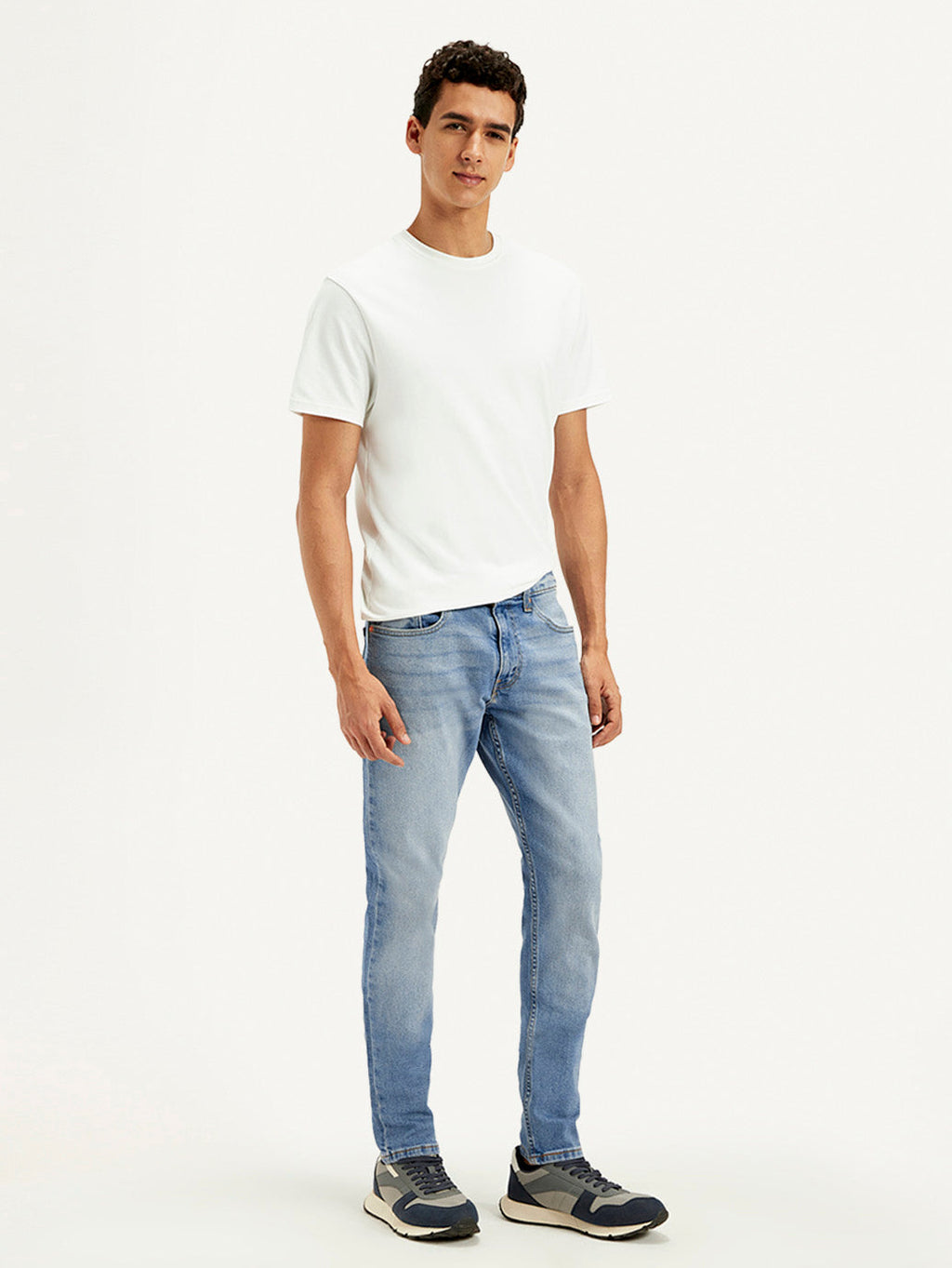 Men's 512 Indigo Slim Tapered Fit Mid Rise Jeans