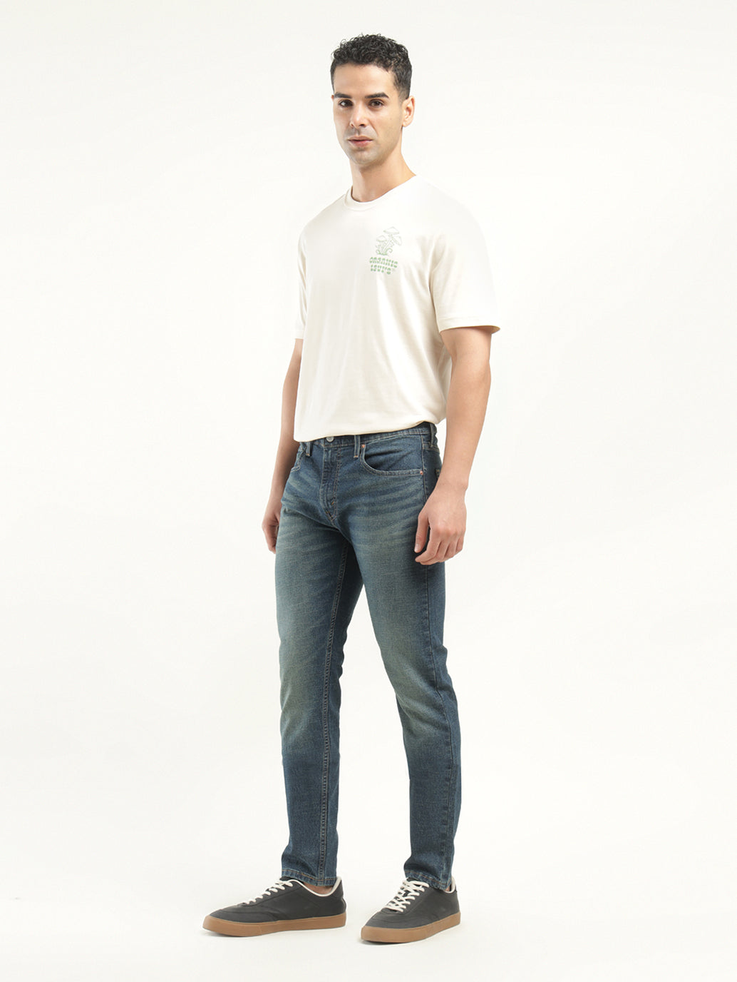 Men's 512 Indigo Slim Tapered Fit Mid Rise Jeans