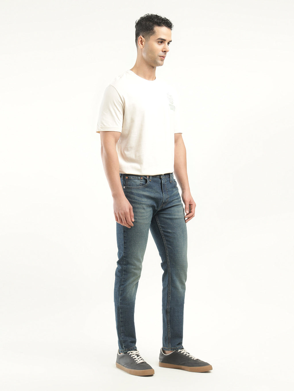Men's 512 Indigo Slim Tapered Fit Mid Rise Jeans