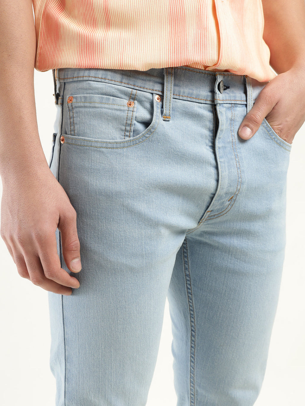 Men's 512 Indigo Slim Tapered Fit Mid Rise Jeans