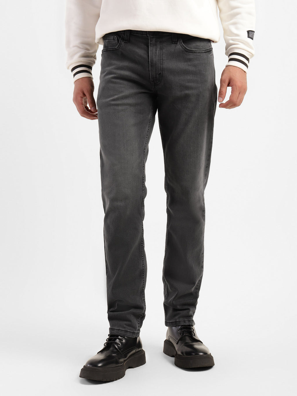 Men's 511 Grey Slim Fit Mid Rise Jeans