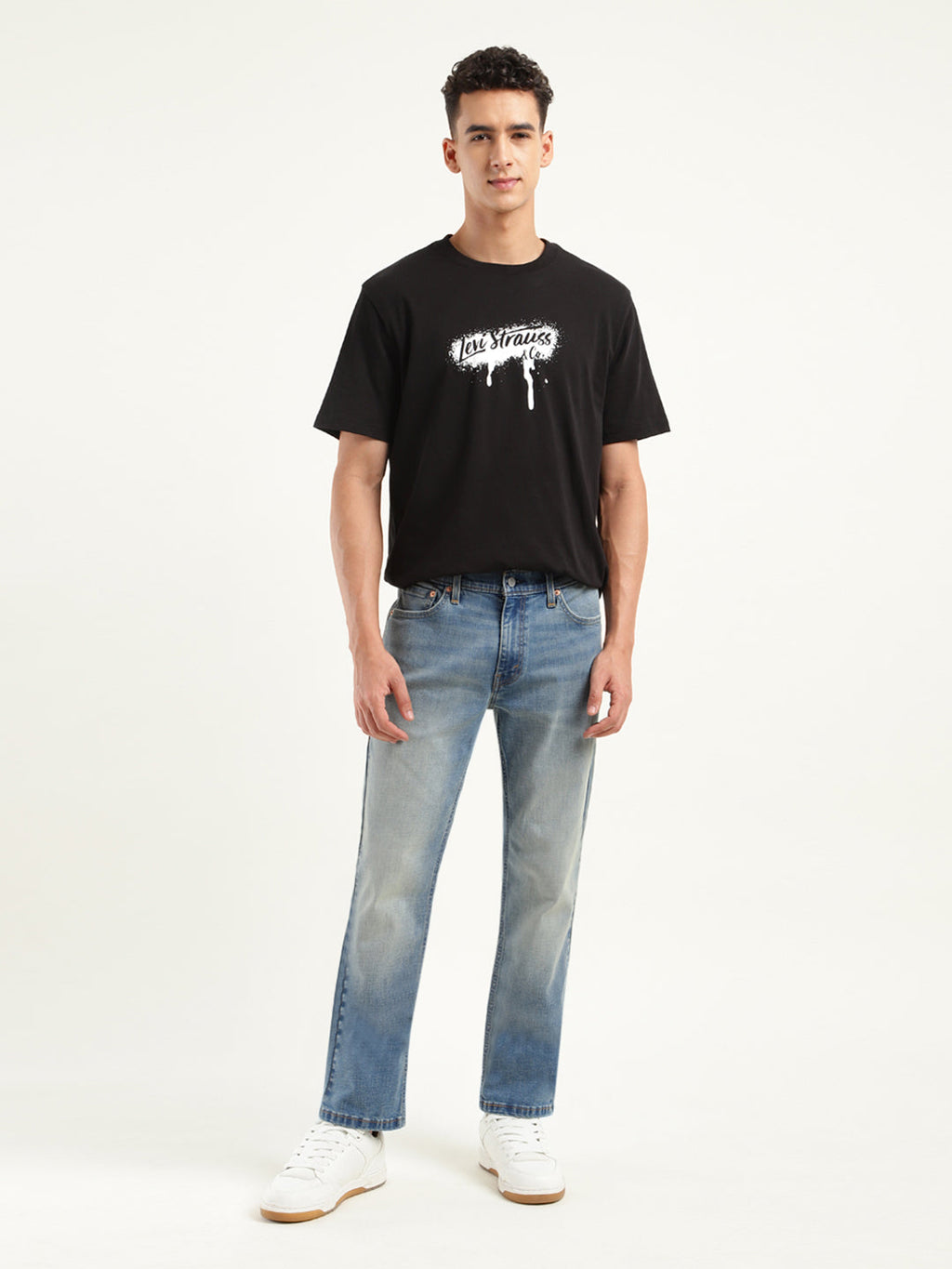 Men's 511 Blue Slim Fit Mid Rise Jeans