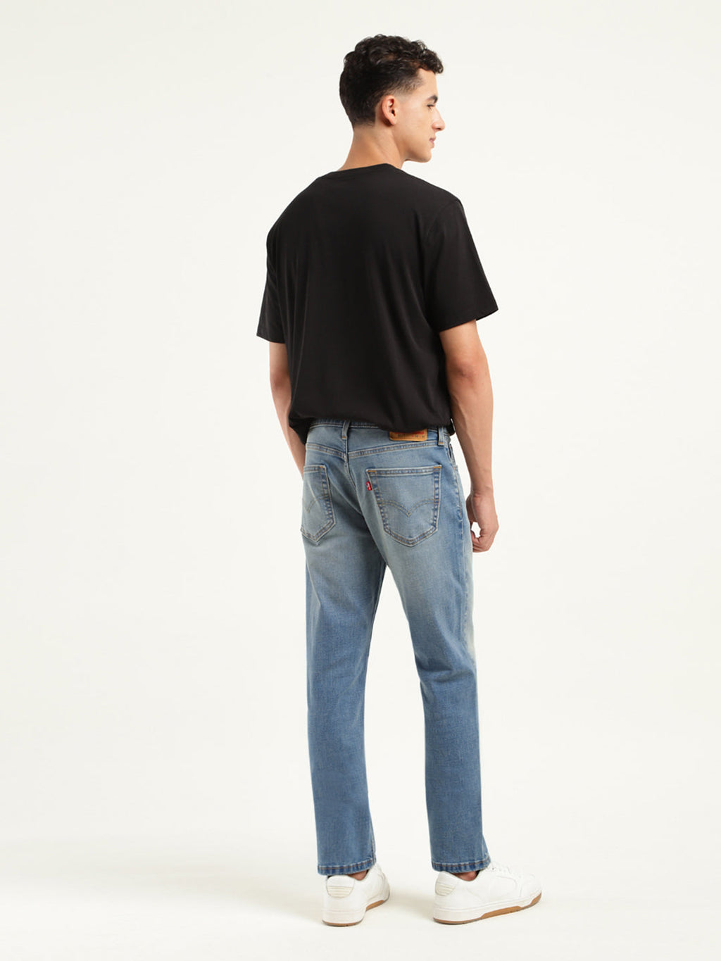 Men's 511 Blue Slim Fit Mid Rise Jeans