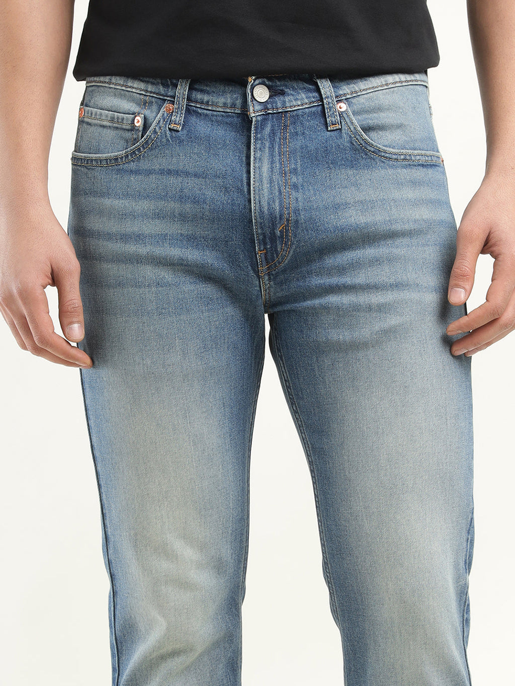 Men's 511 Indigo Slim Fit Mid Rise Jeans