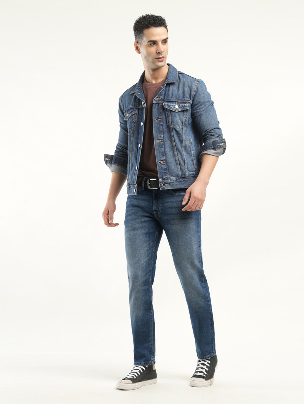 Men's 511 Indigo Slim Fit Mid Rise Jeans