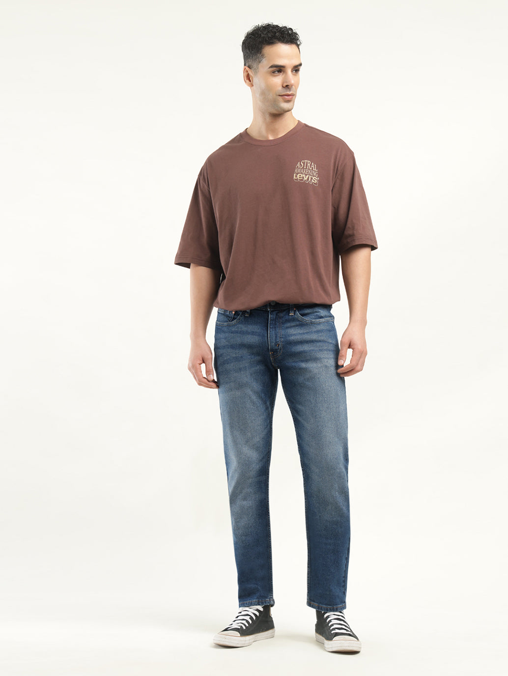 Men's 511 Indigo Slim Fit Mid Rise Jeans