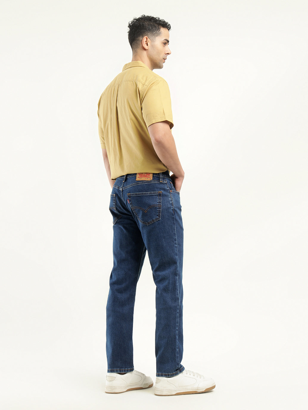 Men's 511 Indigo Slim Fit Mid Rise Jeans
