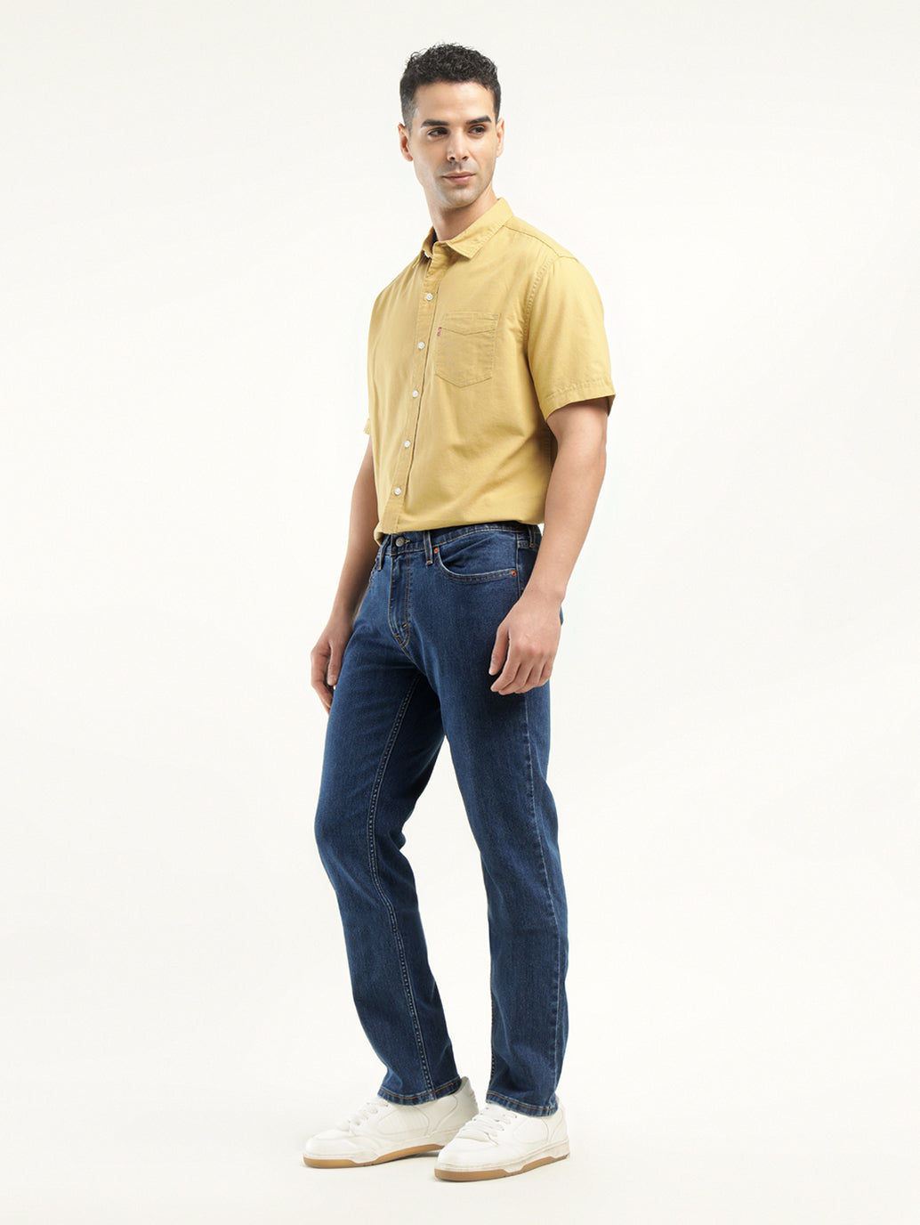 Men's 511 Indigo Slim Fit Mid Rise Jeans
