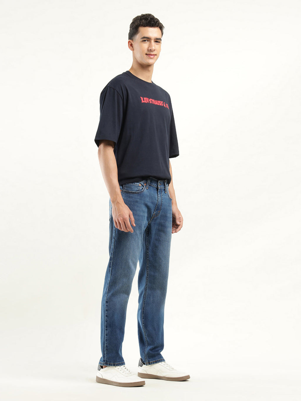 Men's 511 Indigo Slim Fit Mid Rise Jeans