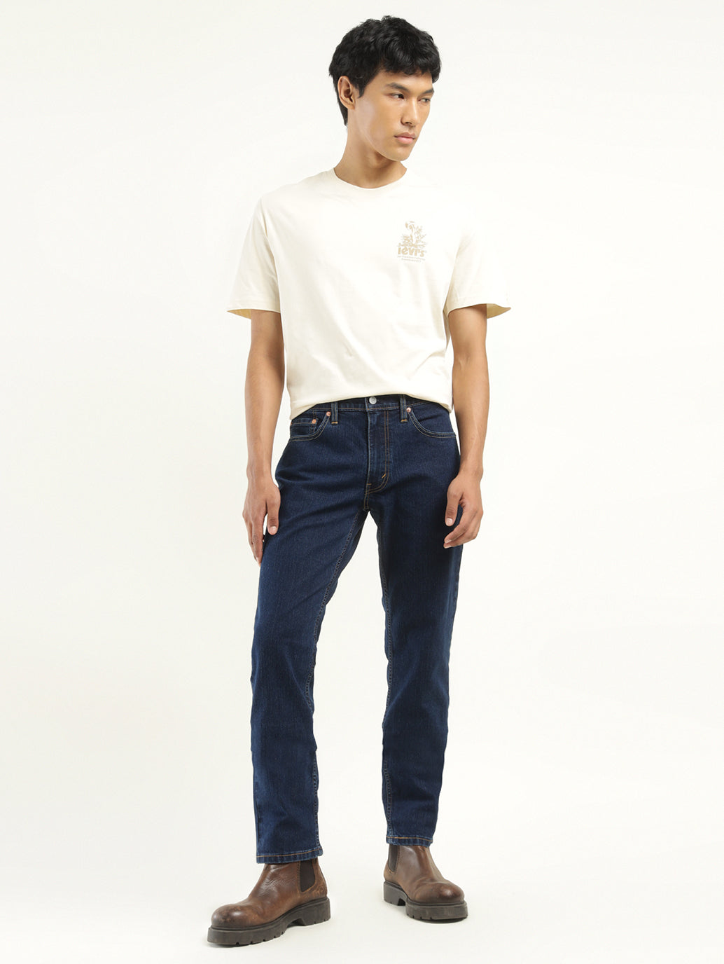 Men's 511 Indigo Slim Fit Mid Rise Jeans