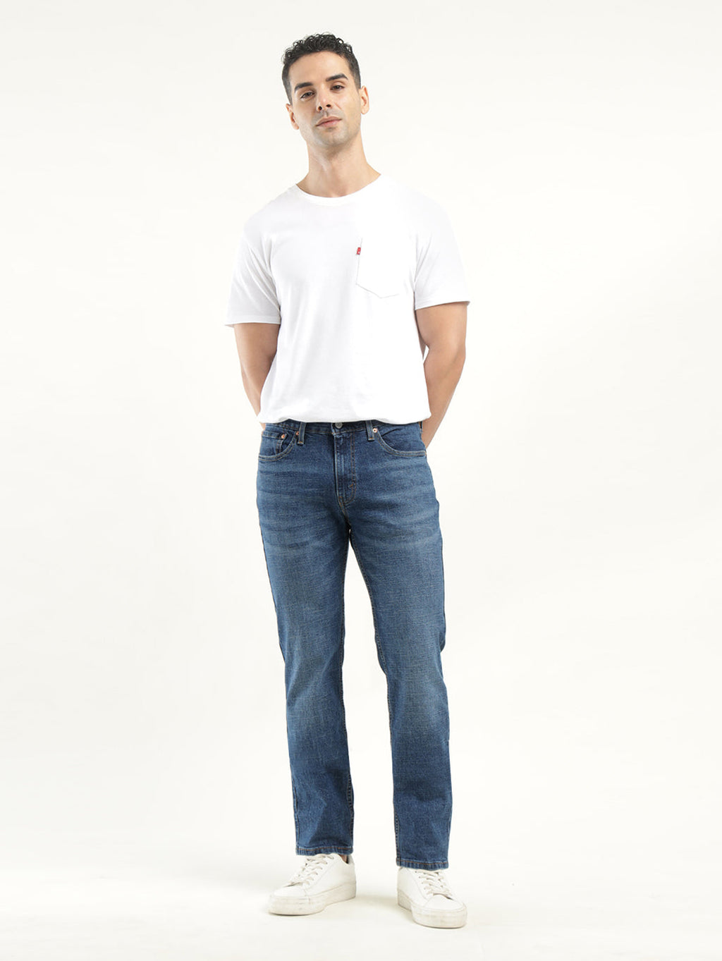 Men's 511 Indigo Slim Fit Mid Rise Jeans