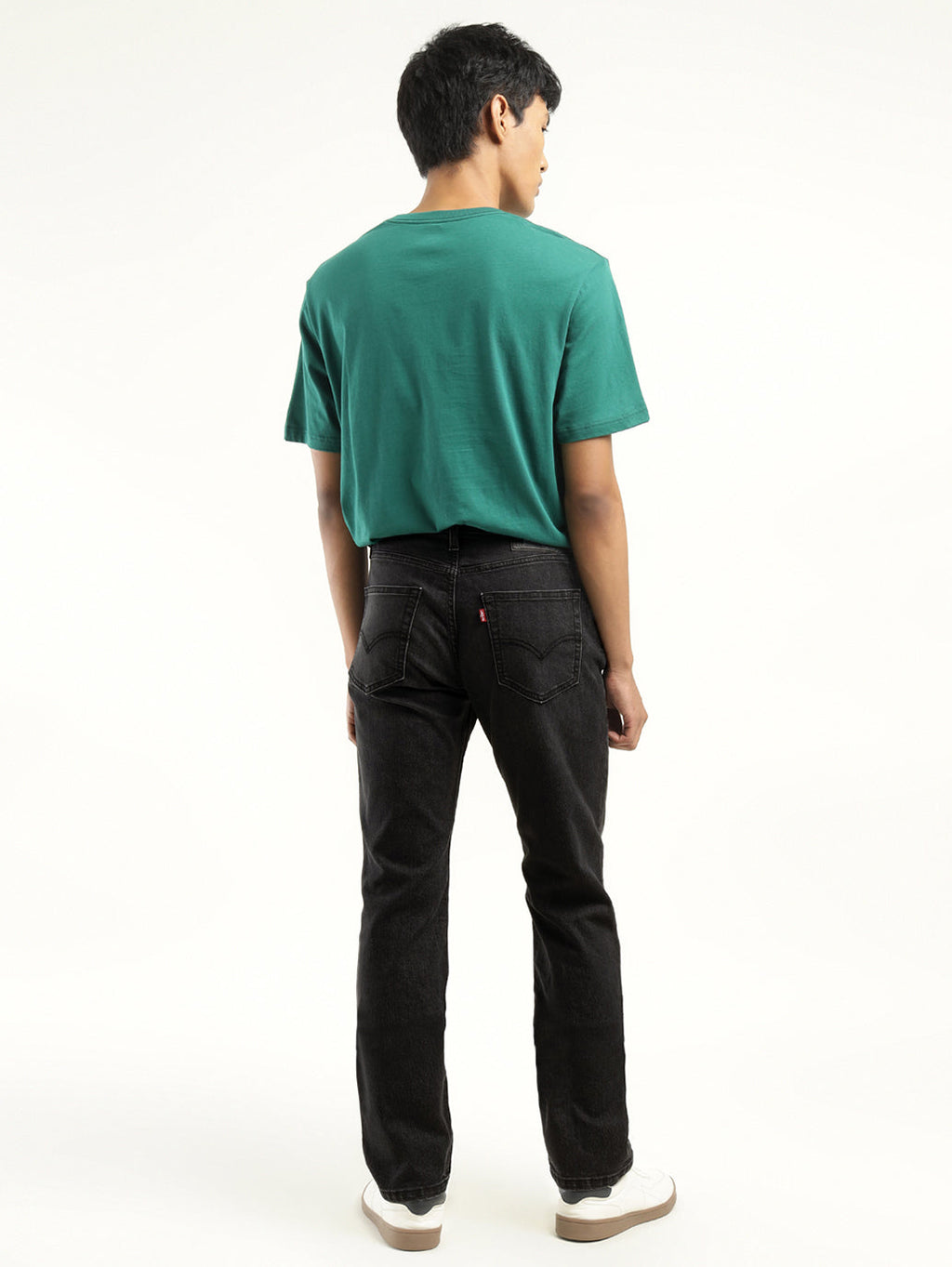 Men's 511 Black Slim Fit Mid Rise Jeans