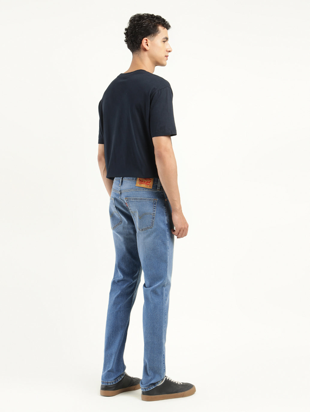 Men's 511 Indigo Slim Fit Mid Rise Jeans