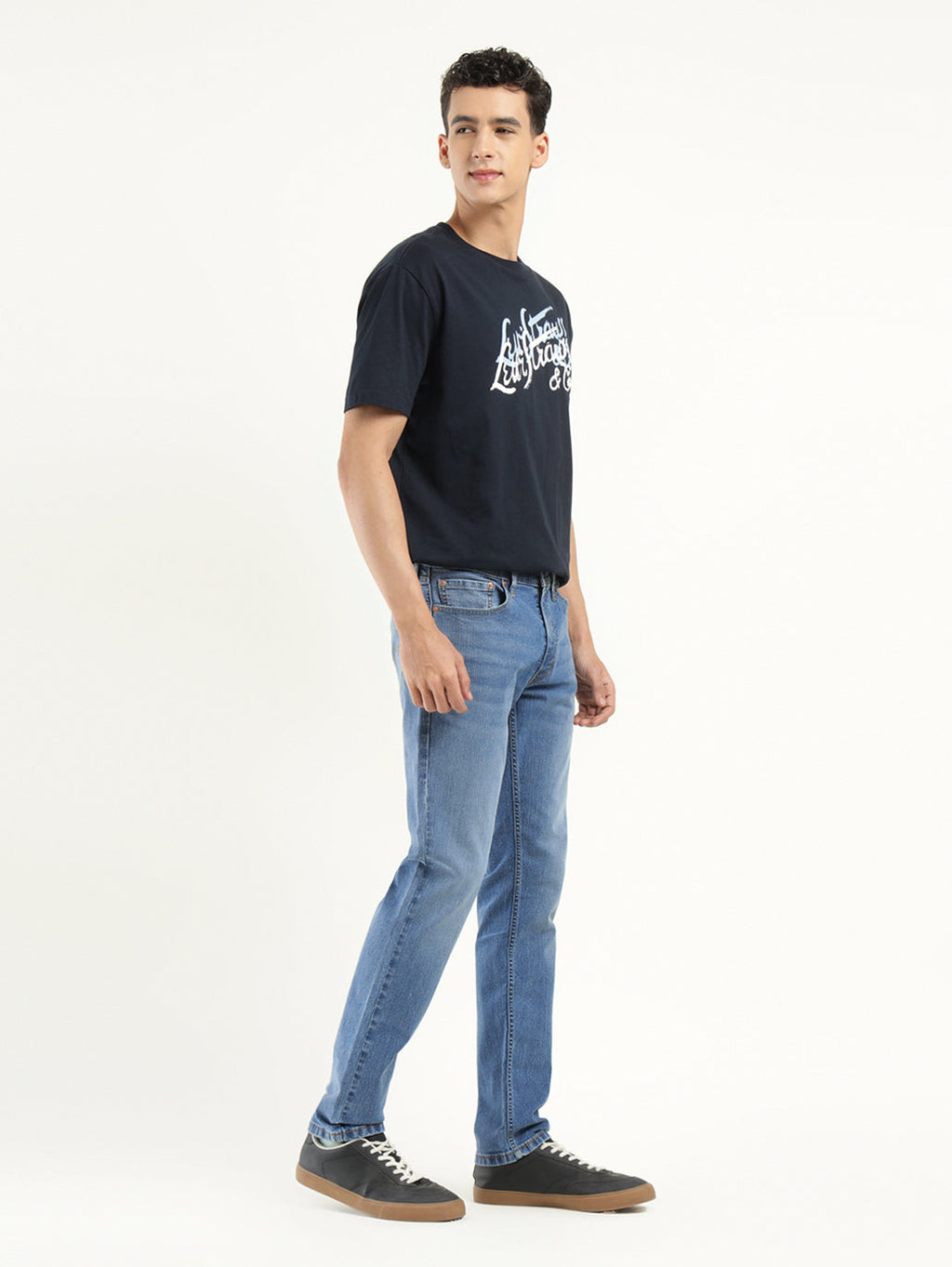 Men's 511 Indigo Slim Fit Mid Rise Jeans