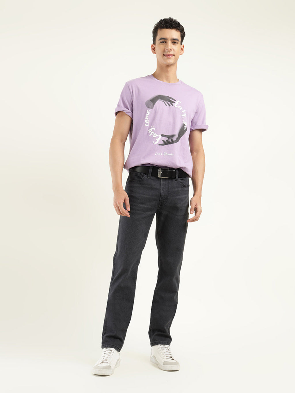 Men's 511 Black Slim Fit Mid Rise Jeans