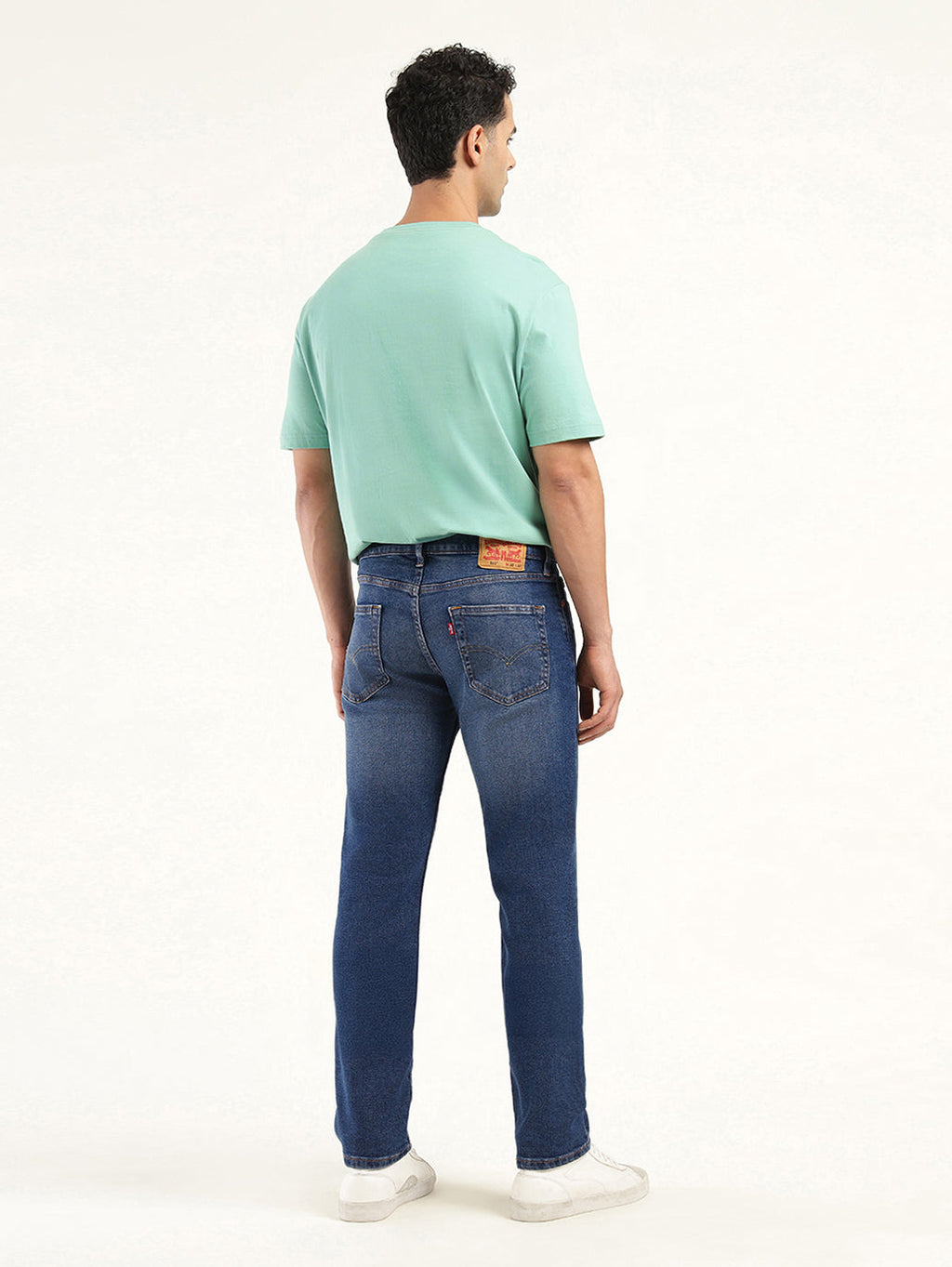Men's 511 Indigo Slim Fit Mid Rise Jeans