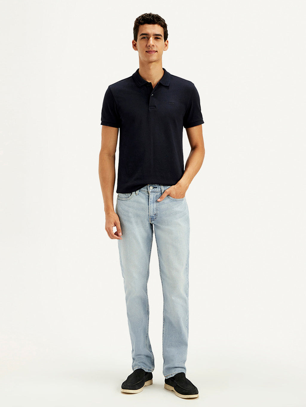 Men's 511 Indigo Slim Fit Mid Rise Jeans