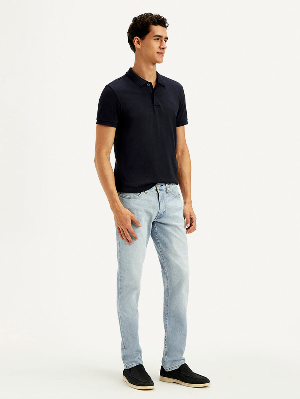 Men's 511 Indigo Slim Fit Mid Rise Jeans