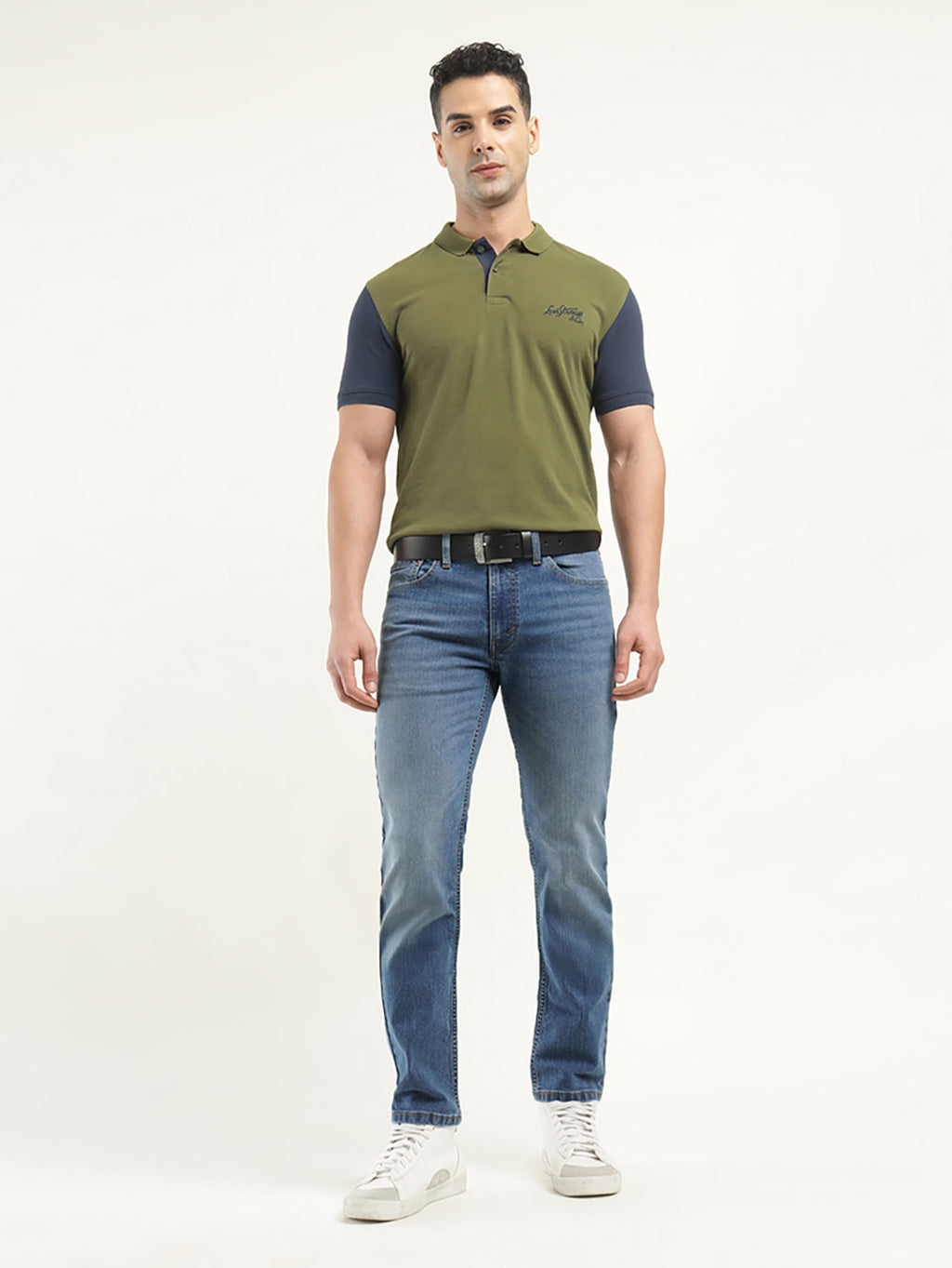Men's 511 Indigo Slim Fit Mid Rise Jeans