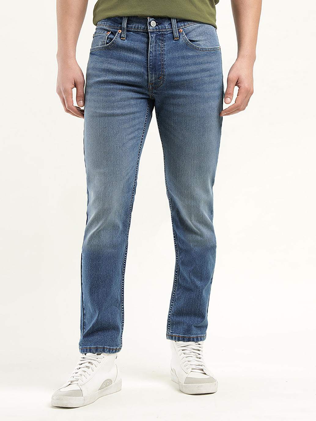 Men's 511 Indigo Slim Fit Mid Rise Jeans