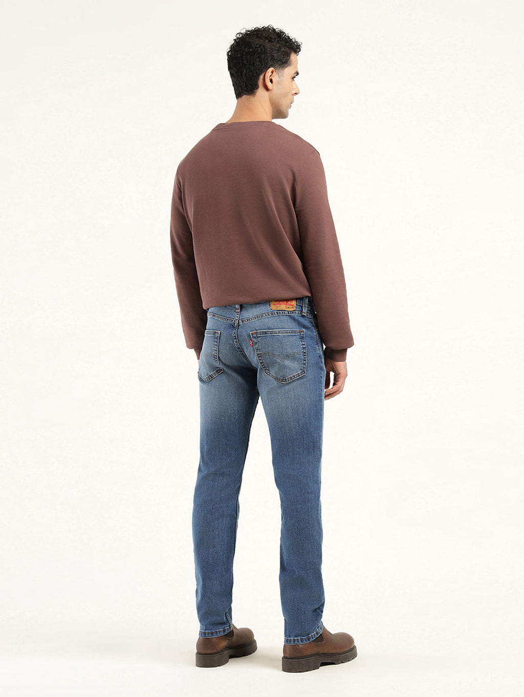 Men's 511 Indigo Slim Fit Mid Rise Jeans