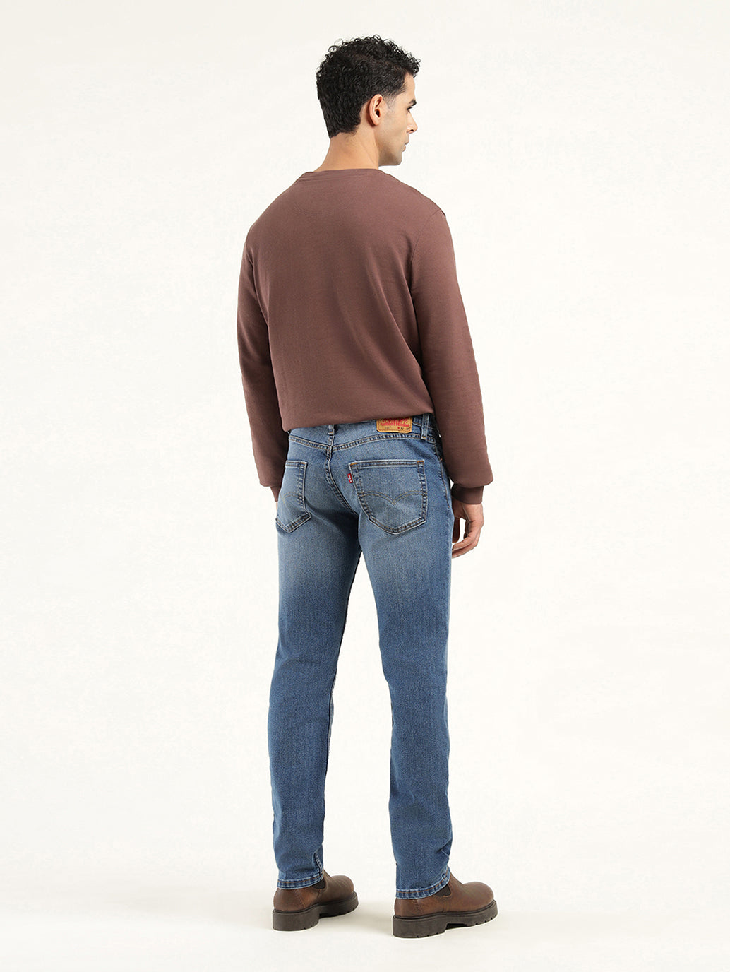 Men's 511 Indigo Slim Fit Mid Rise Jeans