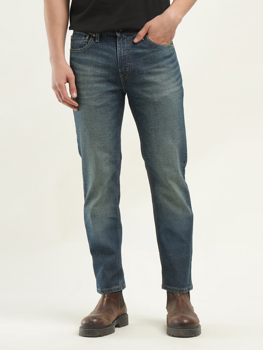 Men's 511 Indigo Slim Fit Mid Rise Jeans