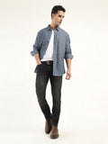 Men's 511 Black Slim Fit Mid Rise Jeans
