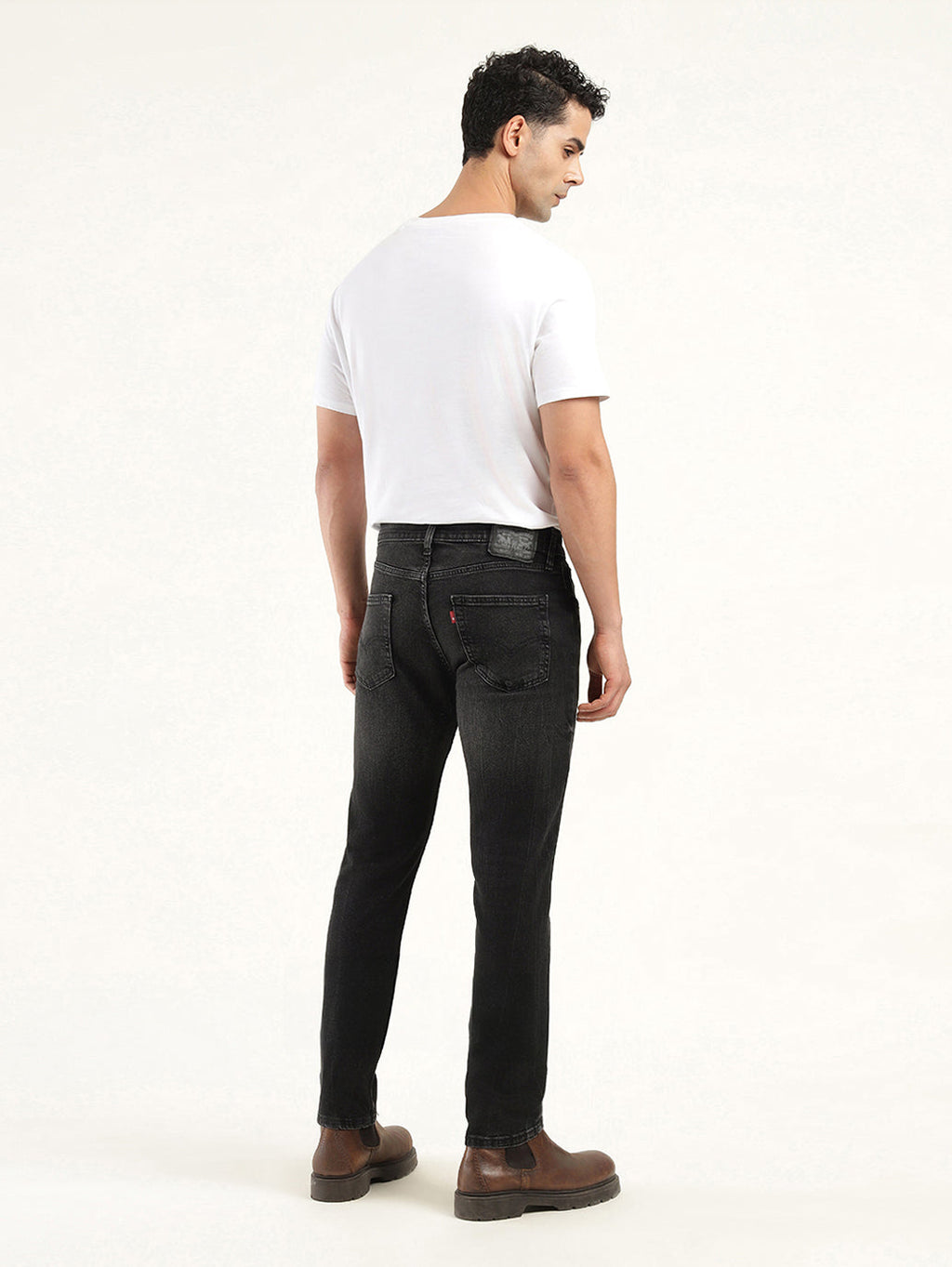 Men's 511 Black Slim Fit Mid Rise Jeans