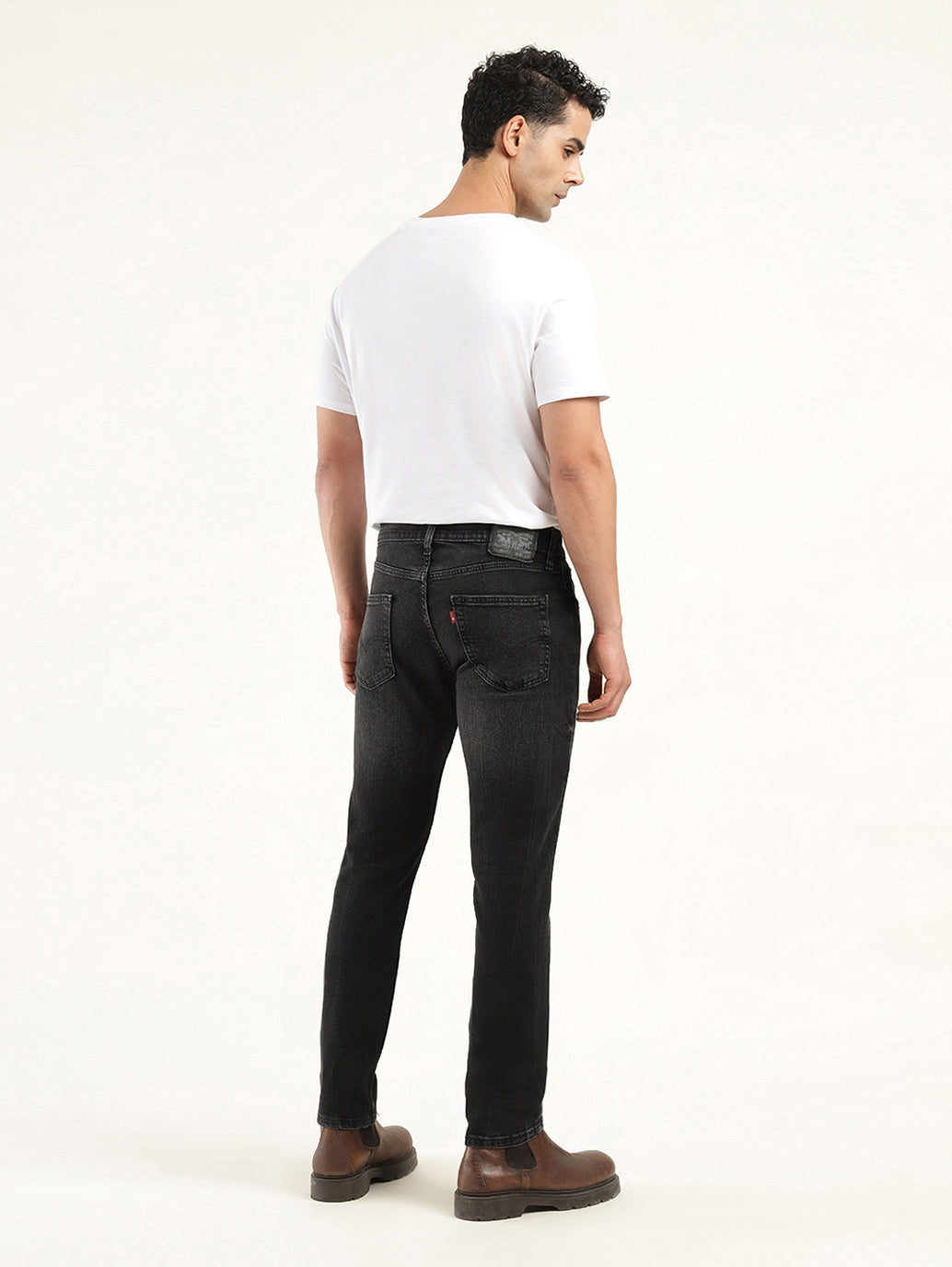 Men's 511 Black Slim Fit Mid Rise Jeans