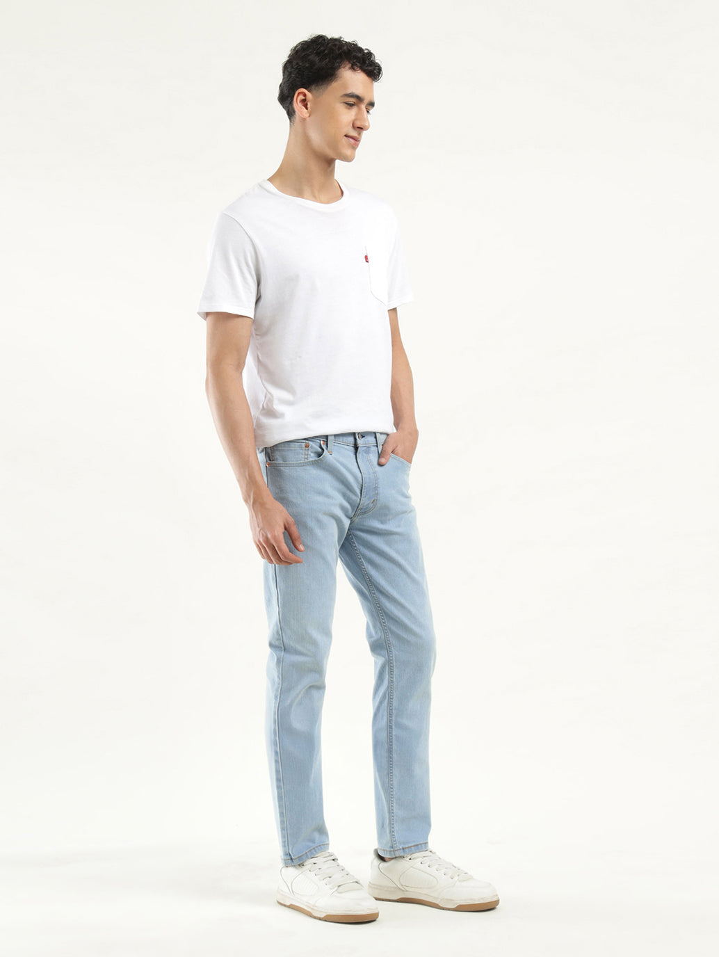 Men's 511 Indigo Slim Fit Mid Rise Jeans