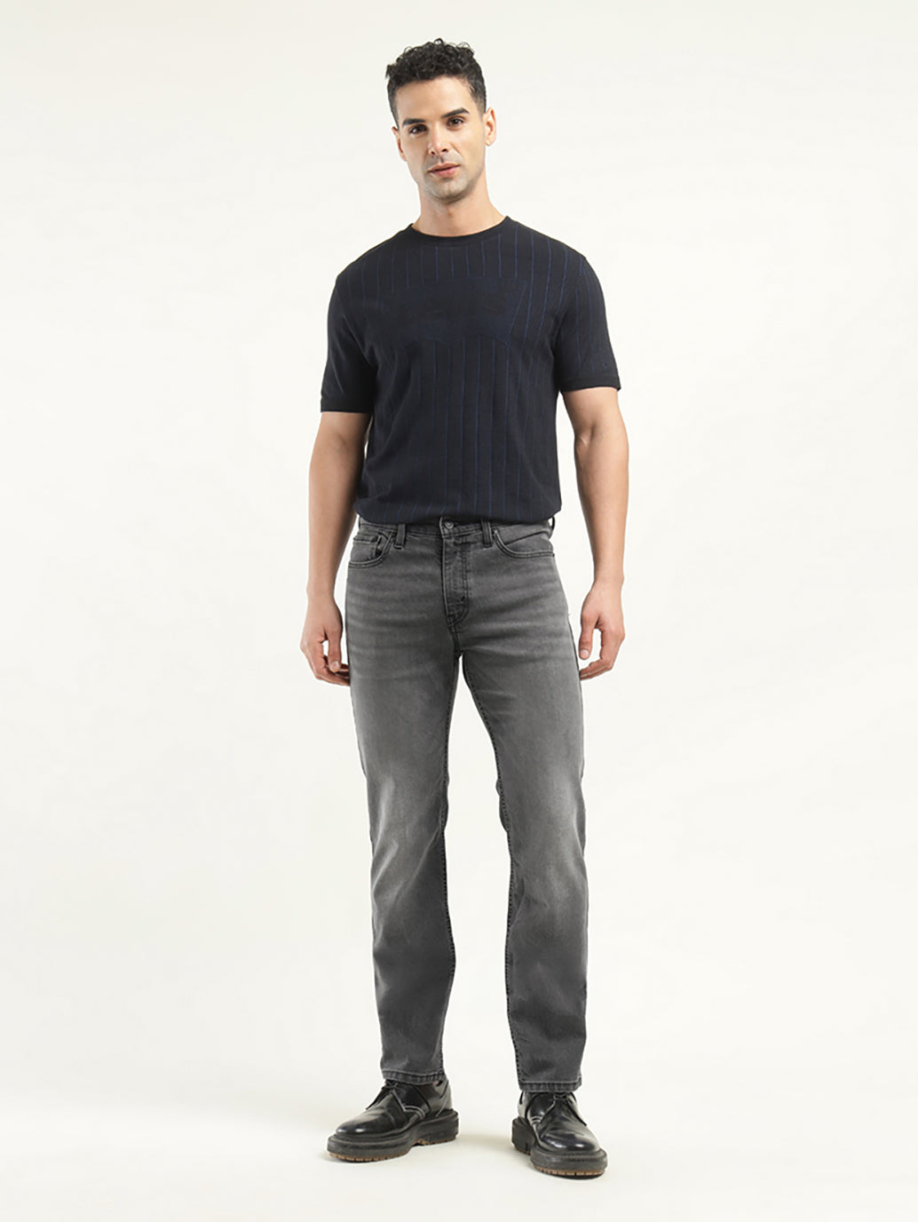 Men's 511 Black Slim Fit Mid Rise Jeans
