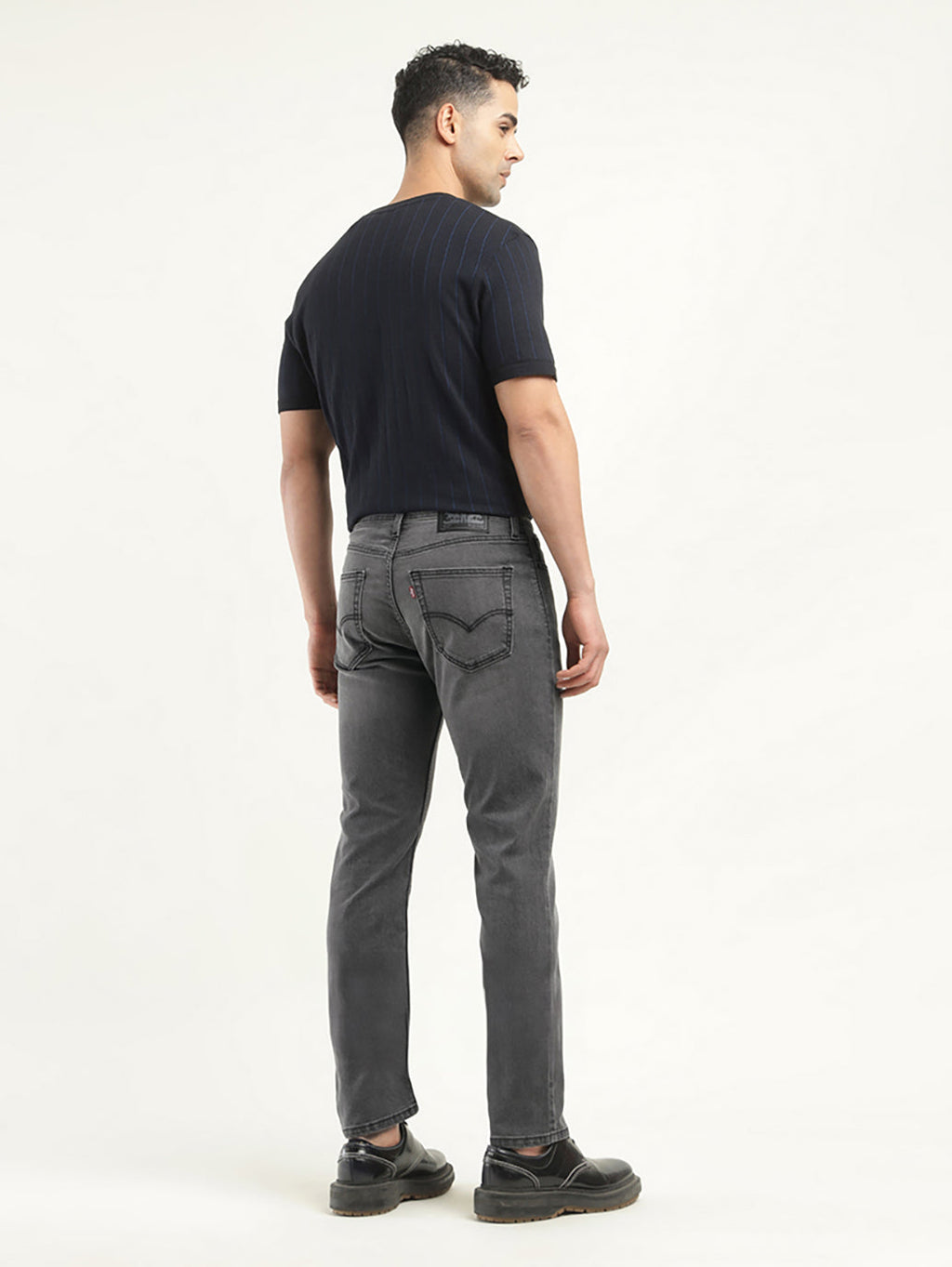 Men's 511 Black Slim Fit Mid Rise Jeans