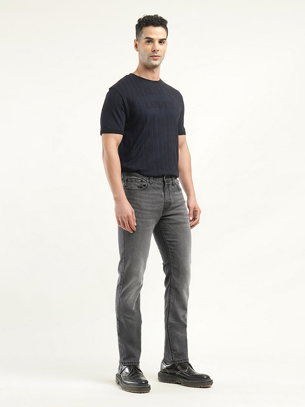 Men's 511 Black Slim Fit Mid Rise Jeans