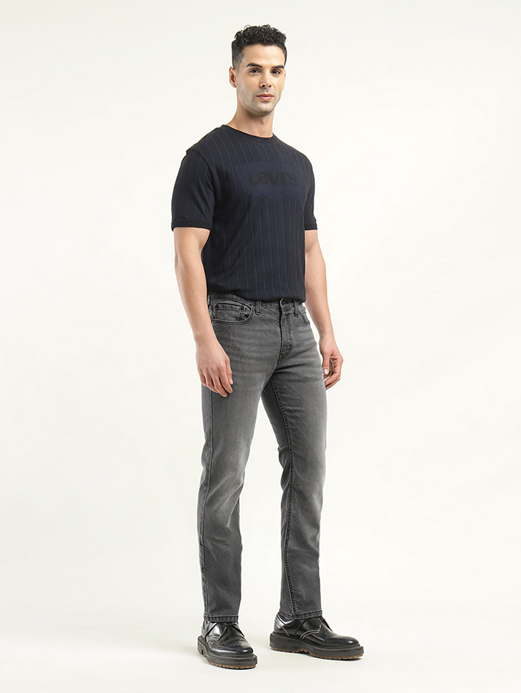 Men's 511 Black Slim Fit Mid Rise Jeans