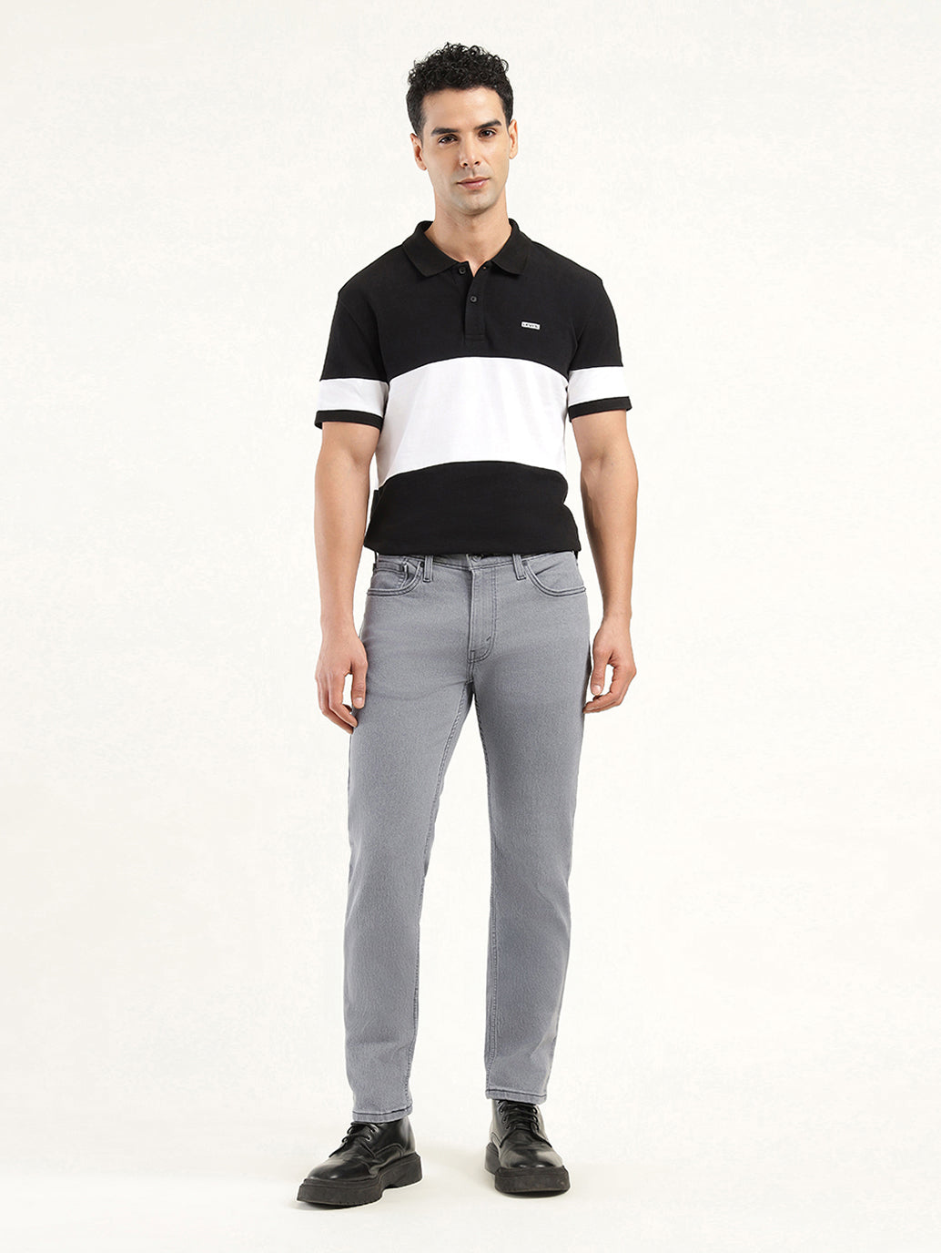 Men's 511 Grey Slim Fit Mid Rise Jeans
