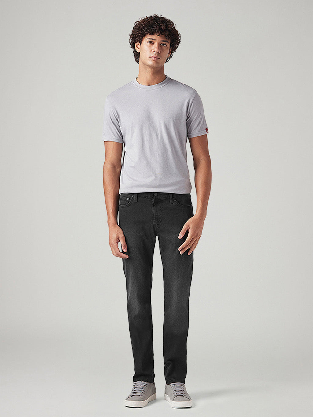 Men's 511 Charcoal Grey Slim Fit Mid Rise Jeans